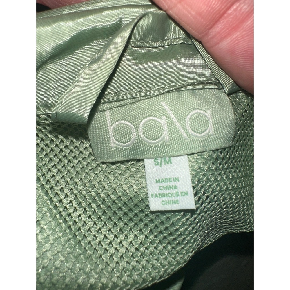 Bala Women's Windbreaker Pullover Jacket Green Size‎ S/M Lightweight Coat - Picture 7 of 8